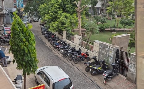Heat tormented all day, drizzle brought relief in the evening
