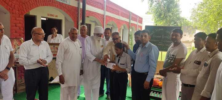 Meritorious students were honoured