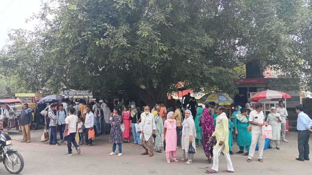 31 roadways buses went to Rohtak for the Chief Minister's program, passengers had to wait