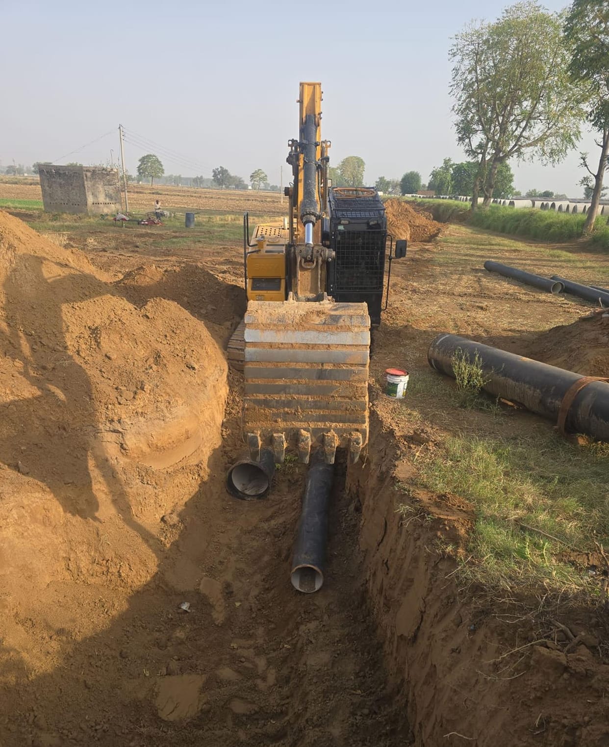 Ghikada and Champapuri water tanks will be filled with 600 and 800 mm wide pipelines