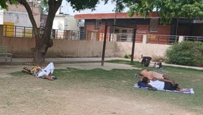People are suffering from heat, temperature reaches 40 degrees
