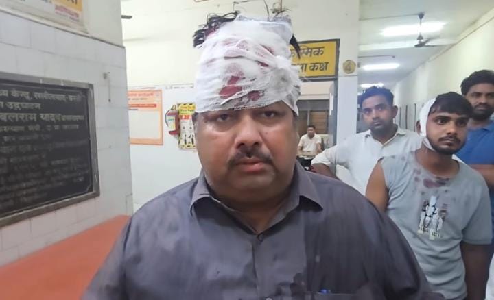 Former headman's head broken in a fight over children's dispute