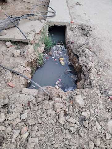They built the drain but forgot to make an exit