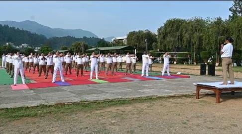 Weekly parade to maintain unity and discipline