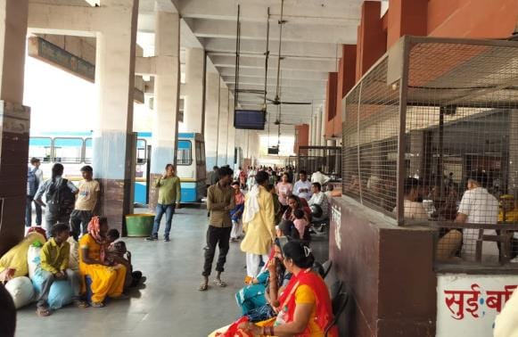 93 roadways buses sent to Rohtak for the Chief Minister's program, transport system in the district deteriorated