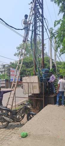 Life was affected due to the rain at night, the humid heat during the day caused trouble