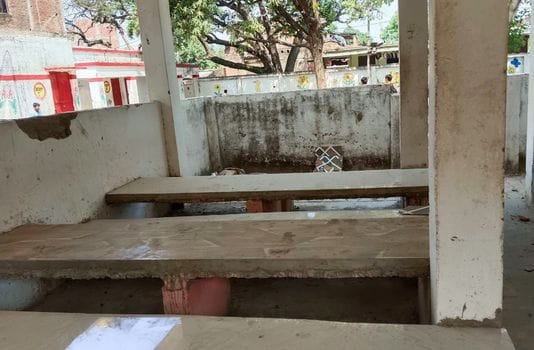 2.21 lakh spent on repairing MDM shed made for 3.50 lakh