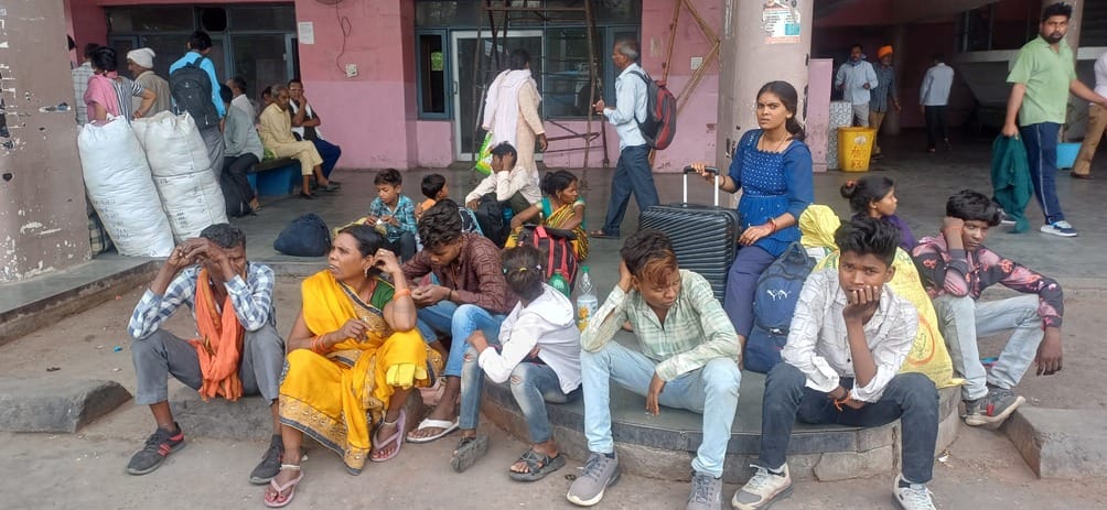 47 roadways buses went to Rohtak, passengers were troubled