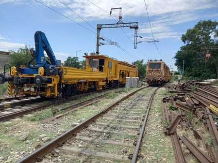 Machines make the path of railway easier, track inspection is happening soon