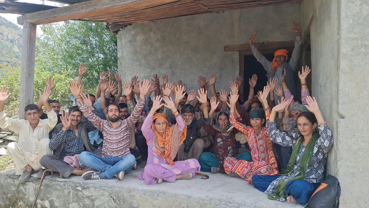 Villagers are angry for not getting ration for six months