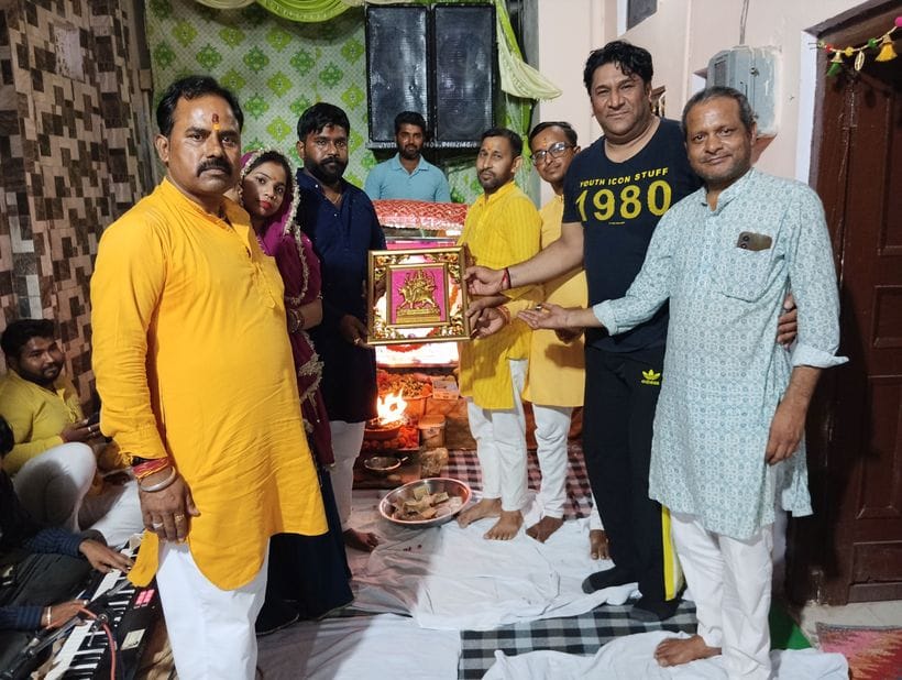 Tiger Club organized Mata ki Chowki