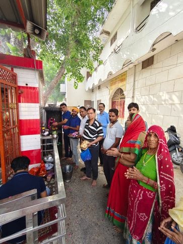 Pran Pratishtha of Shanidev idol done in Kharkhadi