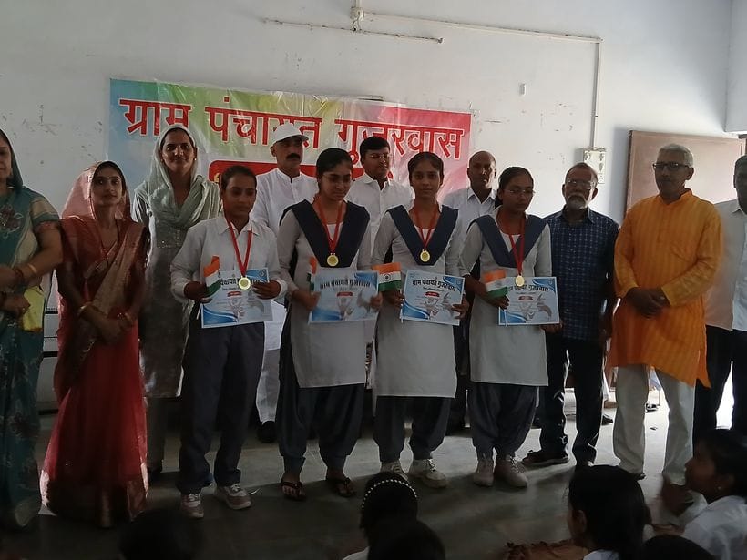 40 students honored in Medha Samman ceremony in Gujrawas