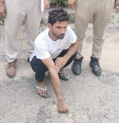 Accused arrested with 1 kg 160 grams of ganja