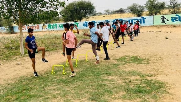 25 players are preparing for athletics in Satnali sports nursery