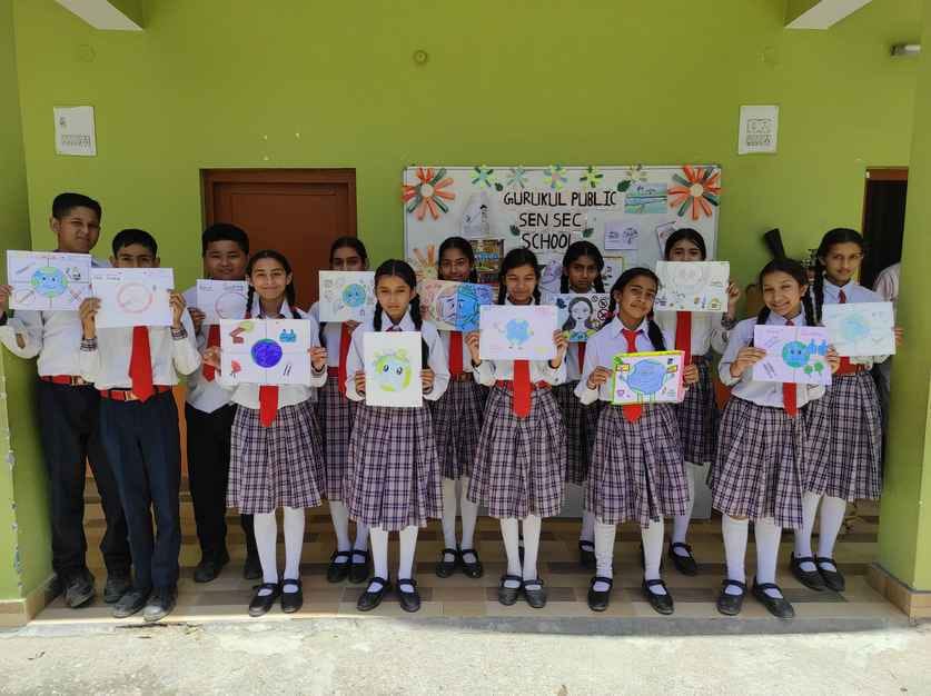 Message against drug abuse given through painting and essay writing