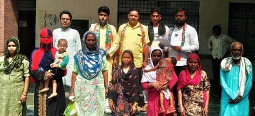 Congressmen submitted a memorandum to provide housing to the Banjara community