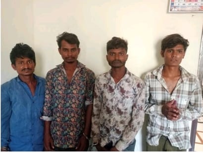 gang busted krishnaganj broad daylight house robbery 4 arrested