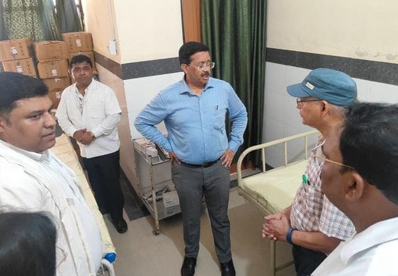 Special Secretary inspected Saidpur PHC