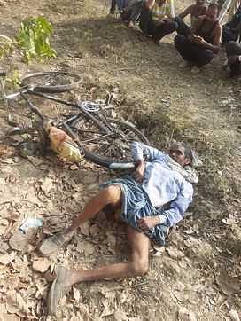 Laborer dies under suspicious circumstances, body found on the roadside
