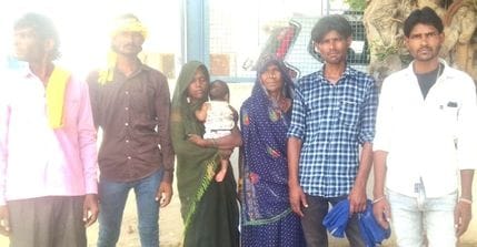 Disabled person died due to collision with unknown vehicle