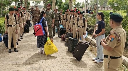 Ten-day training of NCC-15 begins in JNV