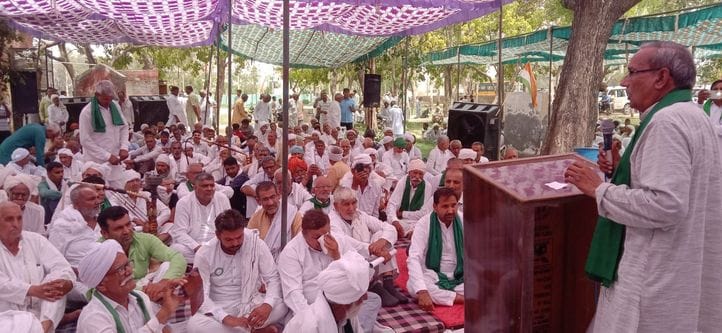 Tribute paid to the farmers who lost their lives in the farmers' movement