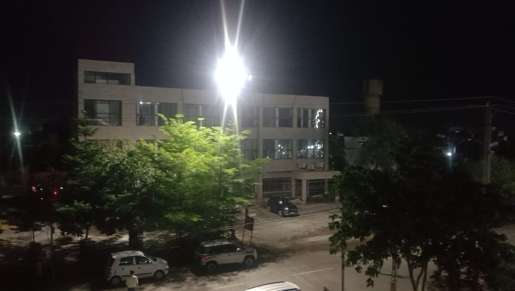 Blackout did not show any effect, arrangements were tested with mock drill