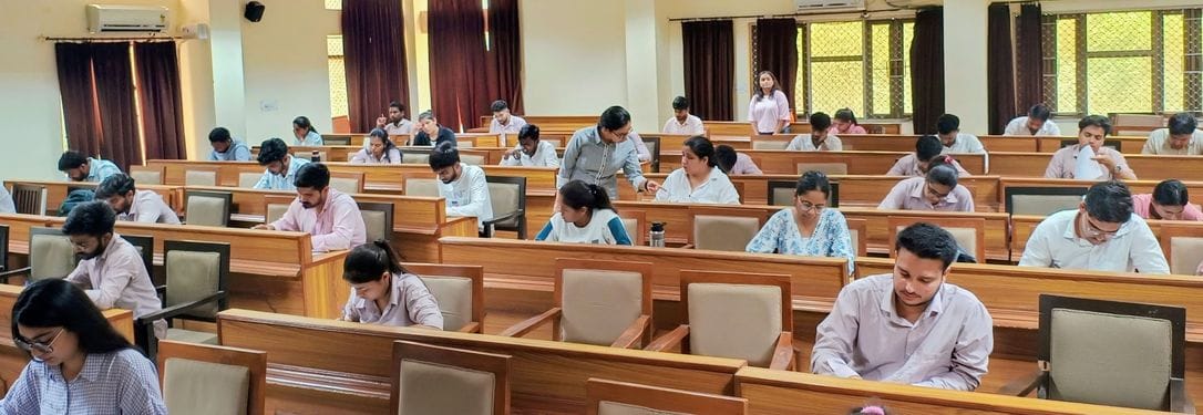 50 students appeared for campus placement exam