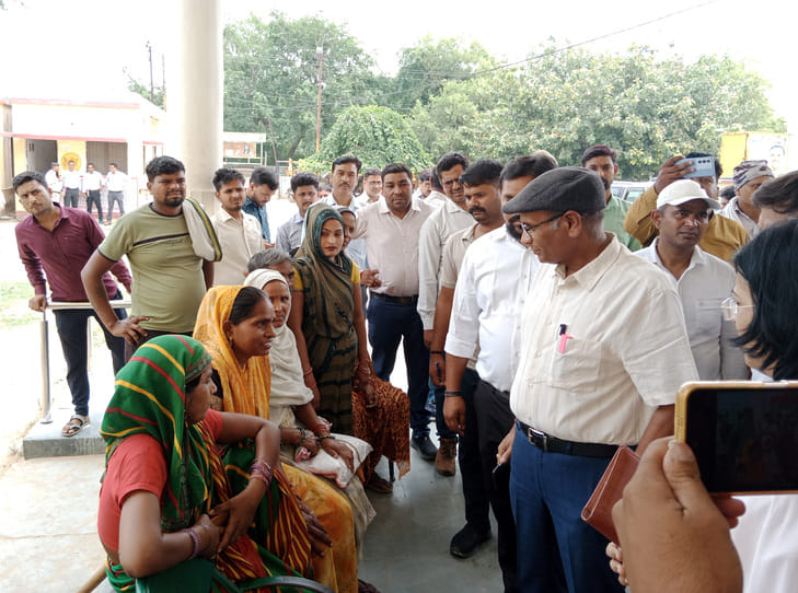 Negligence in the work of Jal Jeevan Mission, Special Secretary angry