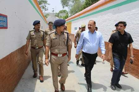District Magistrate-SSP inspected the district prison