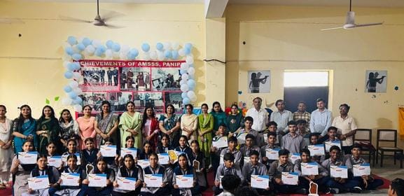Meritorious students were honoured