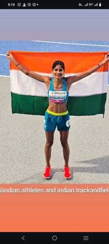 Now Meerthi Parul dominates the 5000 meter race