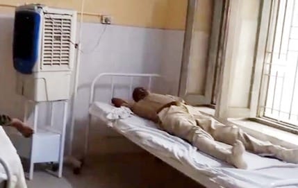 The home guard who went for medical checkup left the accused and slept in front of the cooler