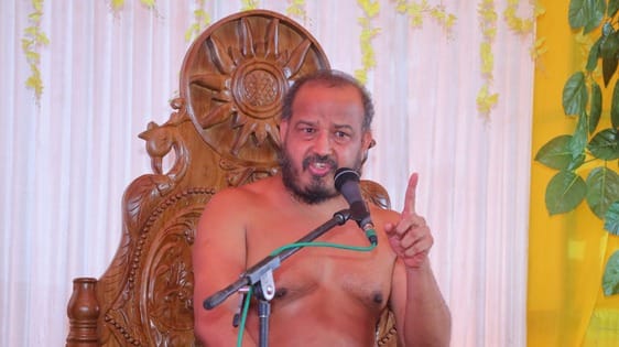 Acharya Saurabh Sagar Maharaj laid the foundation stone of the degree college