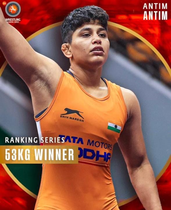 Anant Panghal and Harshita Mor won gold medal in the Third Ranking Series