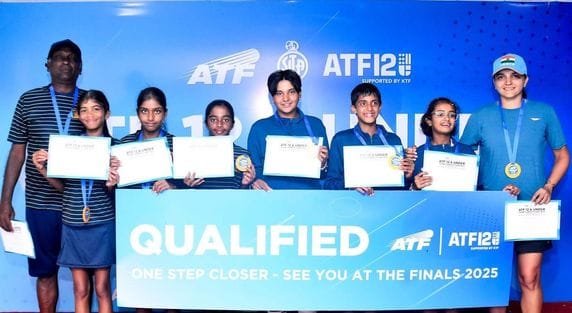 Aaradhana's brilliant performance in tennis competition