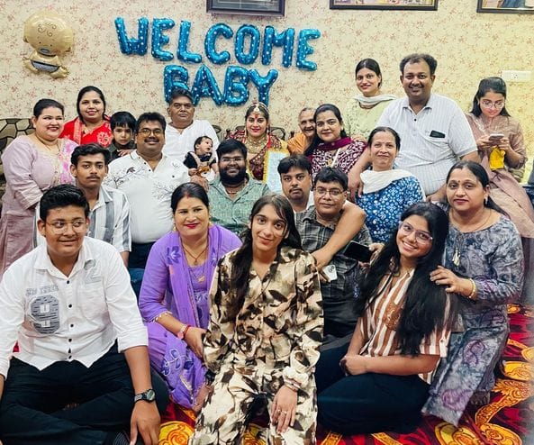 Jain community gathered to give blessings in the Ban of Labdhi