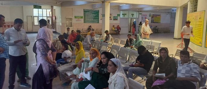 Corona kit reached civil hospital, sampling expected from today
