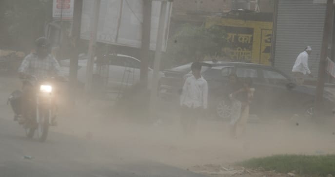The mood of the weather changed, trees broke due to strong winds, drizzle brought relief