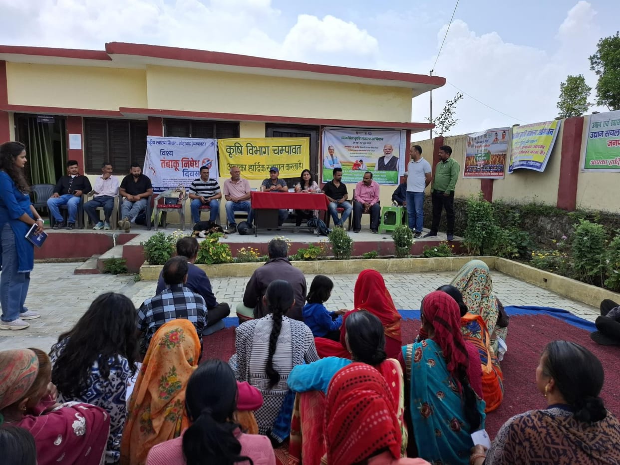 Technical information given to farmers of nine gram sabhas in three days