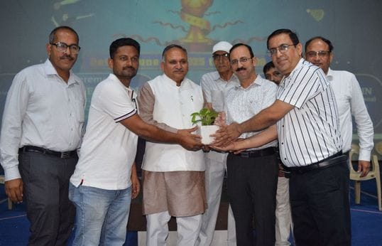 Inauguration of 43rd district level badminton competition