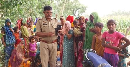 A young man who had come to his in-laws' house committed suicide by hanging himself from a tree