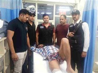 STF encounters extortion accused, one shot in the leg