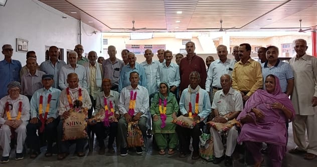 Pensioners were honored in Dehri