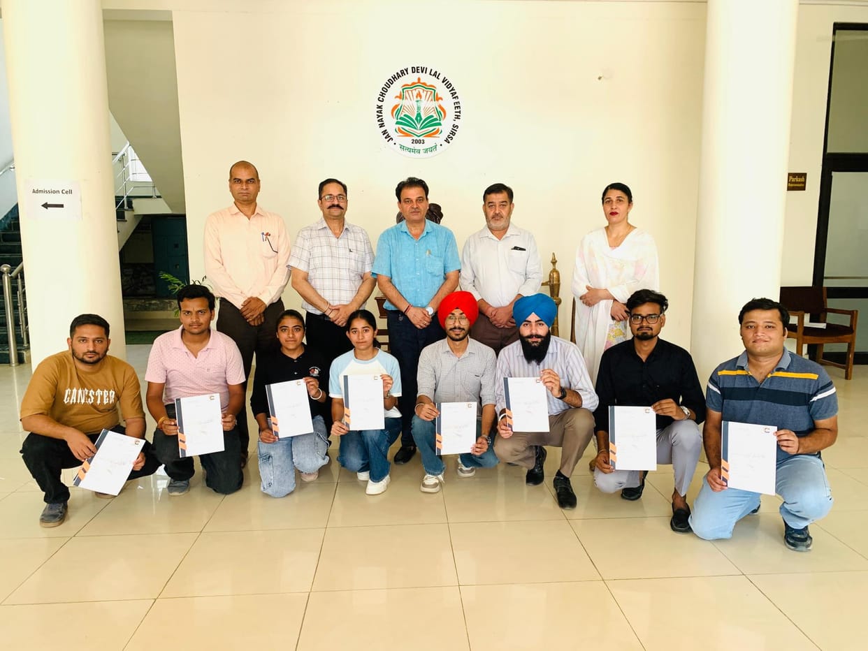 Nine students got selected in Bangalore based company