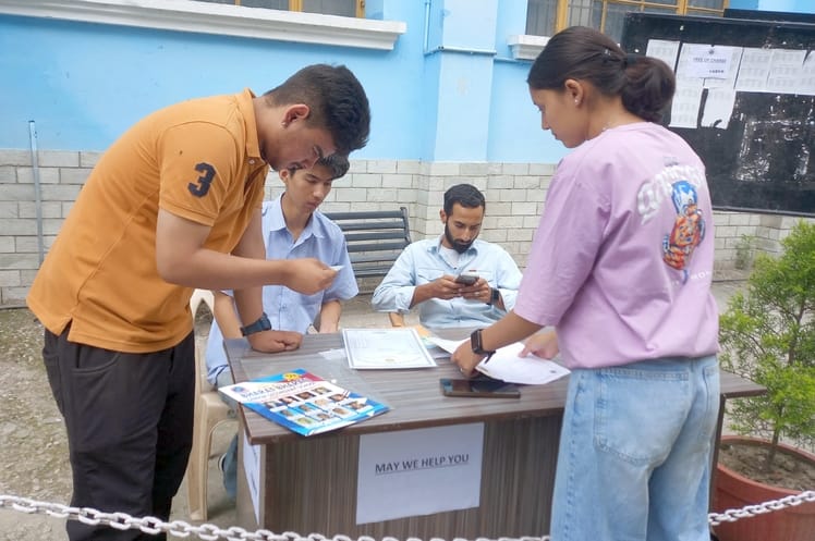 ABVP set up help desk