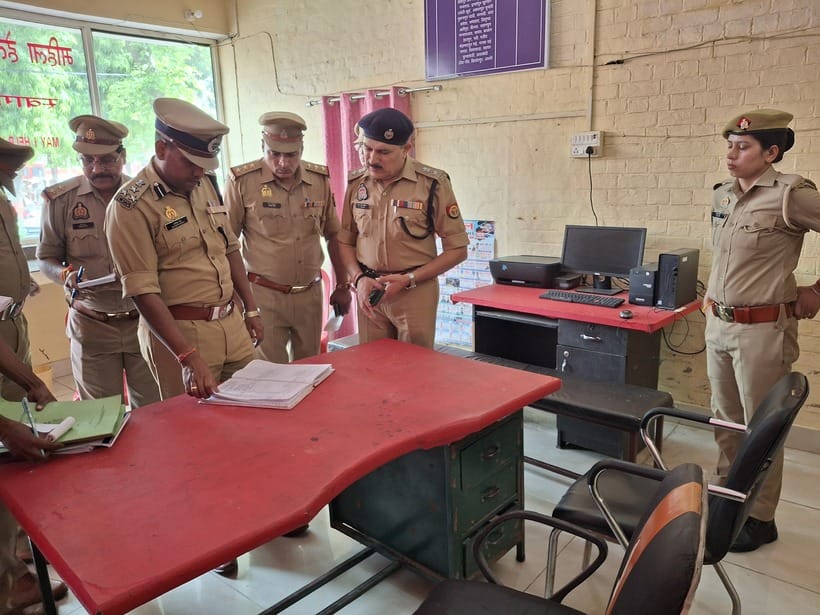 DIG did annual inspection of Kotwali and gave instructions