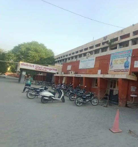 Corona sampling started in Civil Hospital, no suspected patient found on the first day