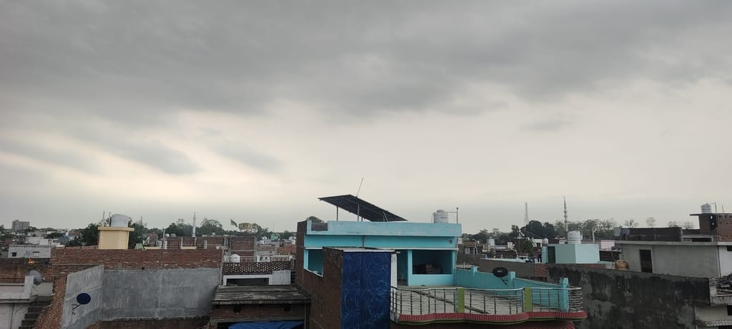Clouds remained overcast... got relief from the sun